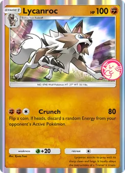 Pokémon-Karte Lycanroc 068/000