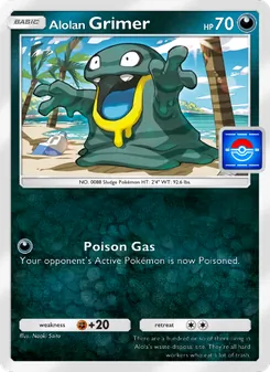 Pokémon-Karte Alolan Grimer 072/000