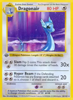 Pokémon-Karte Dragonair 018/102
