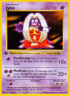 Pokémon-Karte Jynx 031/102