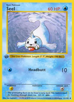Pokémon-Karte Seel 041/102