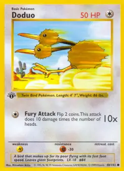 Pokémon-Karte Doduo 048/102