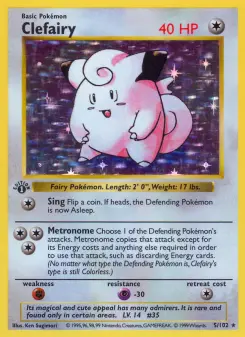 Pokémon-Karte Clefairy 005/102