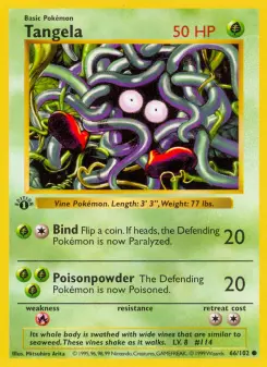 Pokémon-Karte Tangela 066/102