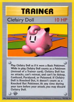 Pokémon-Karte Clefairy Doll 070/102