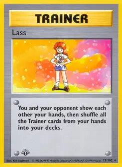 Pokémon-Karte Lass 075/102