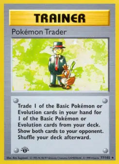 Pokémon-Karte Pokémon Trader 077/102