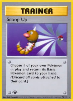 Pokémon-Karte Scoop Up 078/102