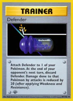 Pokémon-Karte Defender 080/102