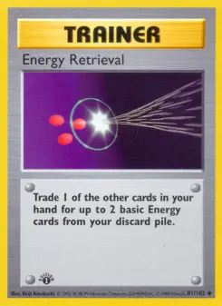 Pokémon-Karte Energy Retrieval 081/102
