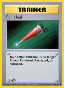 Pokémon-Karte Full Heal 082/102