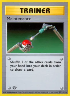 Pokémon-Karte Maintenance 083/102