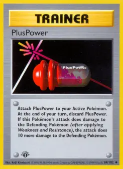Pokémon-Karte PlusPower 084/102