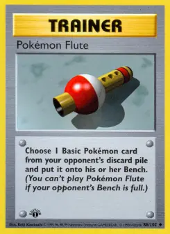 Pokémon-Karte Pokémon Flute 086/102