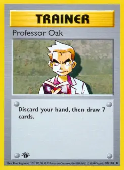 Pokémon-Karte Professor Oak 088/102