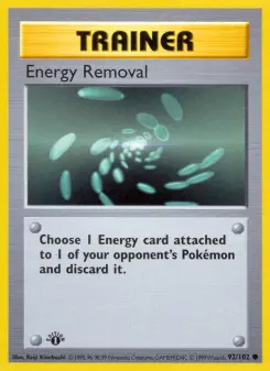 Pokémon-Karte Energy Removal 092/102