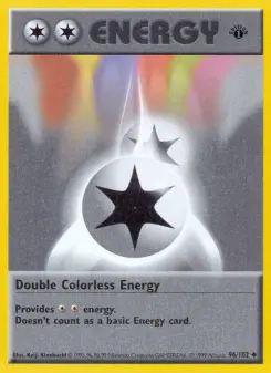 Pokémon-Karte Double Colorless Energy 096/102