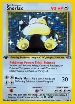 Pokémon-Karte Snorlax 011/064