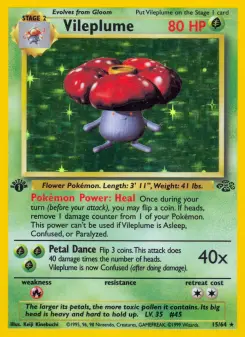 Pokémon-Karte Vileplume 015/064
