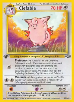 Pokémon-Karte Clefable 017/064
