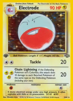 Pokémon-Karte Electrode 002/064
