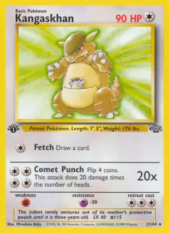 Pokémon-Karte Kangaskhan 021/064