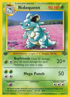 Pokémon-Karte Nidoqueen 023/064