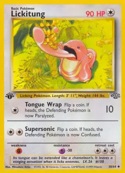 Pokémon-Karte Lickitung 038/064