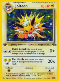 Pokémon-Karte Jolteon 004/064
