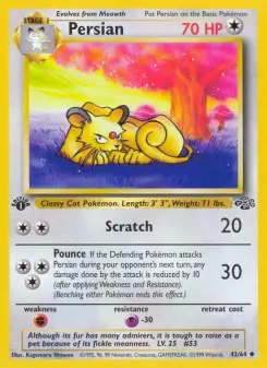 Pokémon-Karte Persian 042/064