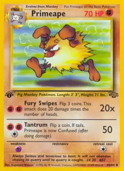 Pokémon-Karte Primeape 043/064