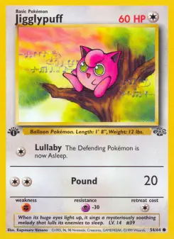 Pokémon-Karte Jigglypuff 054/064