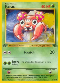 Pokémon-Karte Paras 059/064