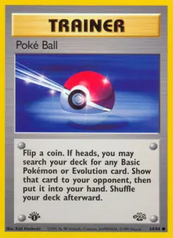 Pokémon-Karte Poké Ball 064/064