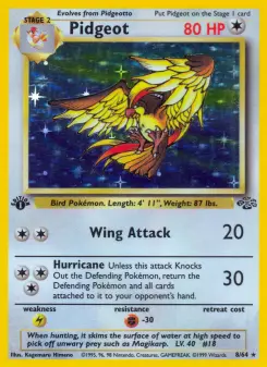 Pokémon-Karte Pidgeot 008/064