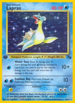 Pokémon-Karte Lapras 010/062
