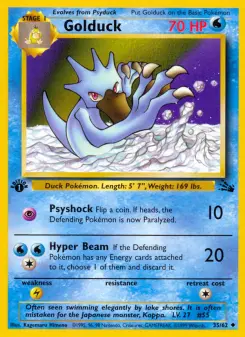 Pokémon-Karte Golduck 035/062