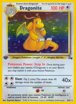Pokémon-Karte Dragonite 004/062