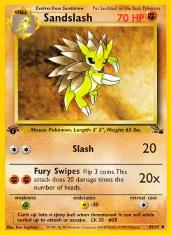 Pokémon-Karte Sandslash 041/062