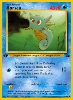Pokémon-Karte Horsea 049/062