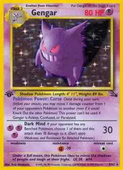 Pokémon-Karte Gengar 005/062