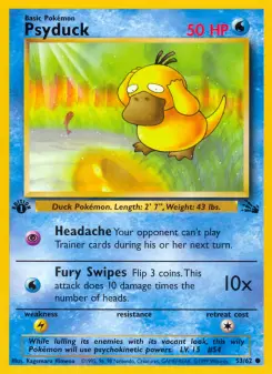 Pokémon-Karte Psyduck 053/062