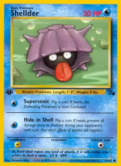 Pokémon-Karte Shellder 054/062