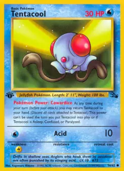 Pokémon-Karte Tentacool 056/062