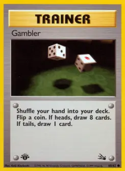 Pokémon-Karte Gambler 060/062