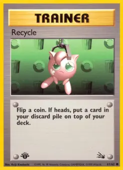 Pokémon-Karte Recycle 061/062