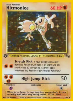 Pokémon-Karte Hitmonlee 007/062
