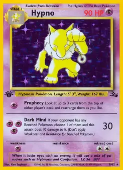 Pokémon-Karte Hypno 008/062