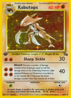 Pokémon-Karte Kabutops 009/062