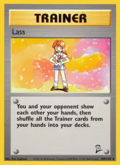 Pokémon-Karte Lass 104/130